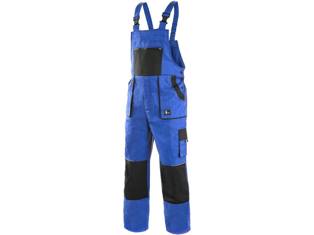 PANTALONI DA LAVORO BIB CXS LUXY ROBIN, UOMO, 170-176CM, BLU-NERO