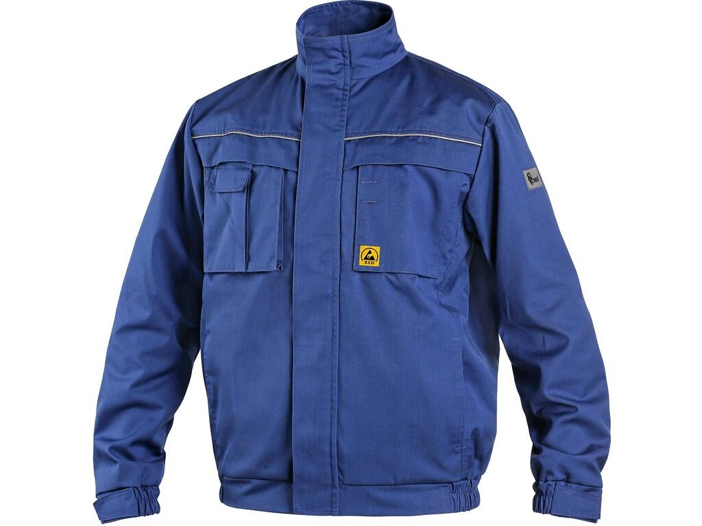 JACKE CXS ELEKTROTECHNIK II, ANTISTATISCH UND ESD, HERREN, BLAU