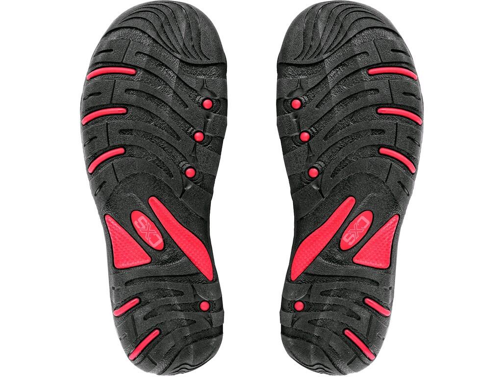 SANDALES CXS SAHARA, GRIS-VERT