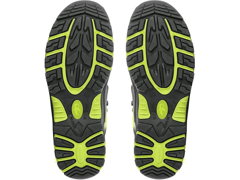Halbschaft-Schuhe CXS UNIVERSE ROCKET S3, SCHWARZ-GRÜN