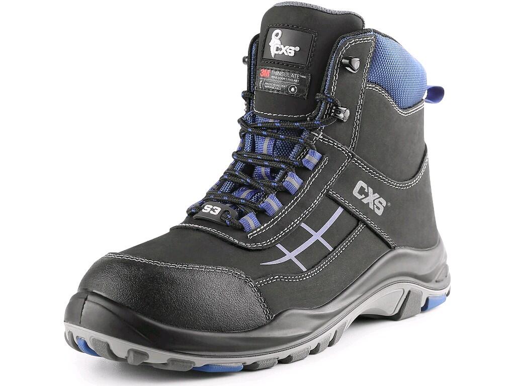 SCARPE ALLA CAVIGLIA CXS DOG MALAMUTE S3, BLU-NERO
