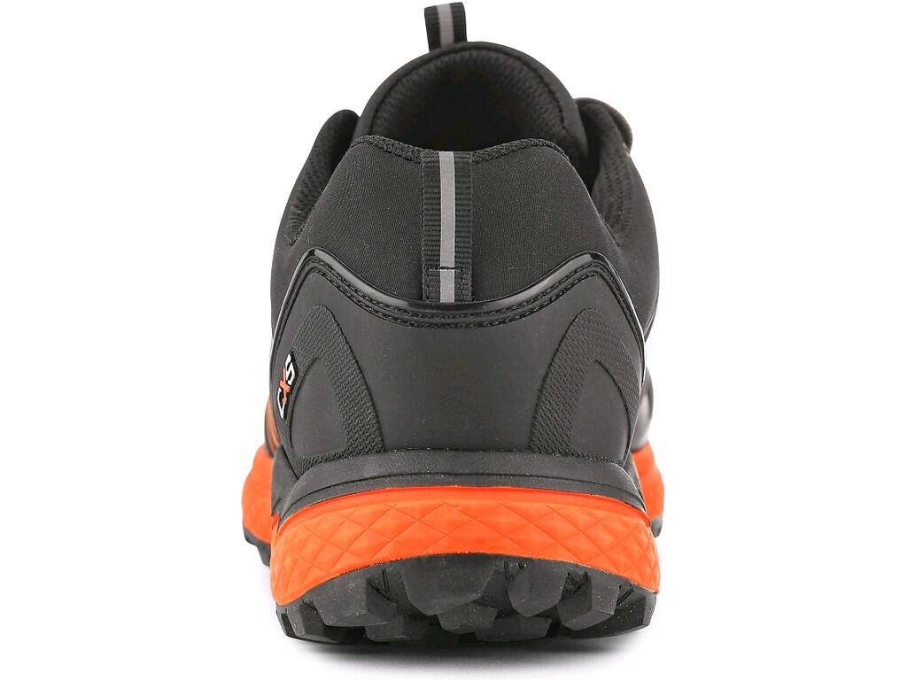 LOW FOOTWEAR CXS SPORT, BLACK-ORANGE