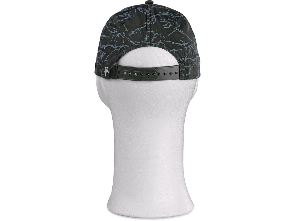 CASQUETTE CXS XAVER, AVEC UNE PIC, NOIRE AVEC REFLEX