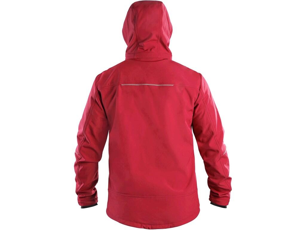 JACKET CXS STRETCH, MEN'S, SOFTSHELL, RED