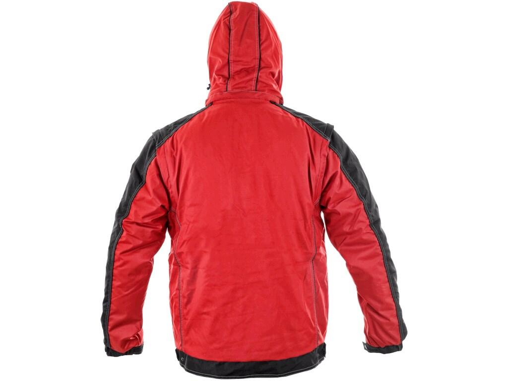 VESTE REMBOURRÉE POUR HOMMES 2EN1 IRVINE, HIVER, HOMME, ROUGE-NOIR