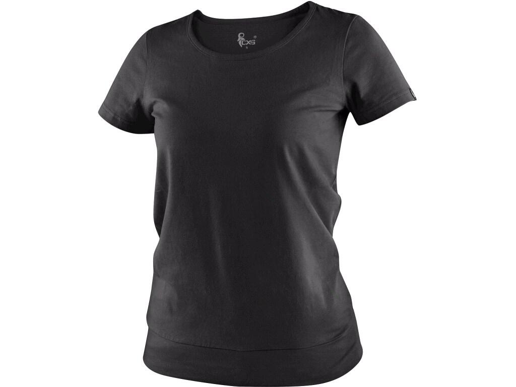 T-SHIRT CXS EMILY, DAMEN, SCHWARZ