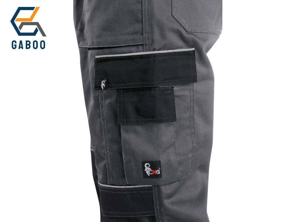 PANTALONE CXS ORION TEODOR, 170-176CM, INVERNALE, UOMO, GRIGIO-NERO