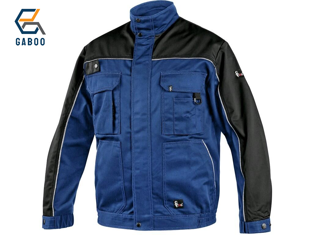 JACKE ORION OTAKAR, HERREN, BLAU-SCHWARZ