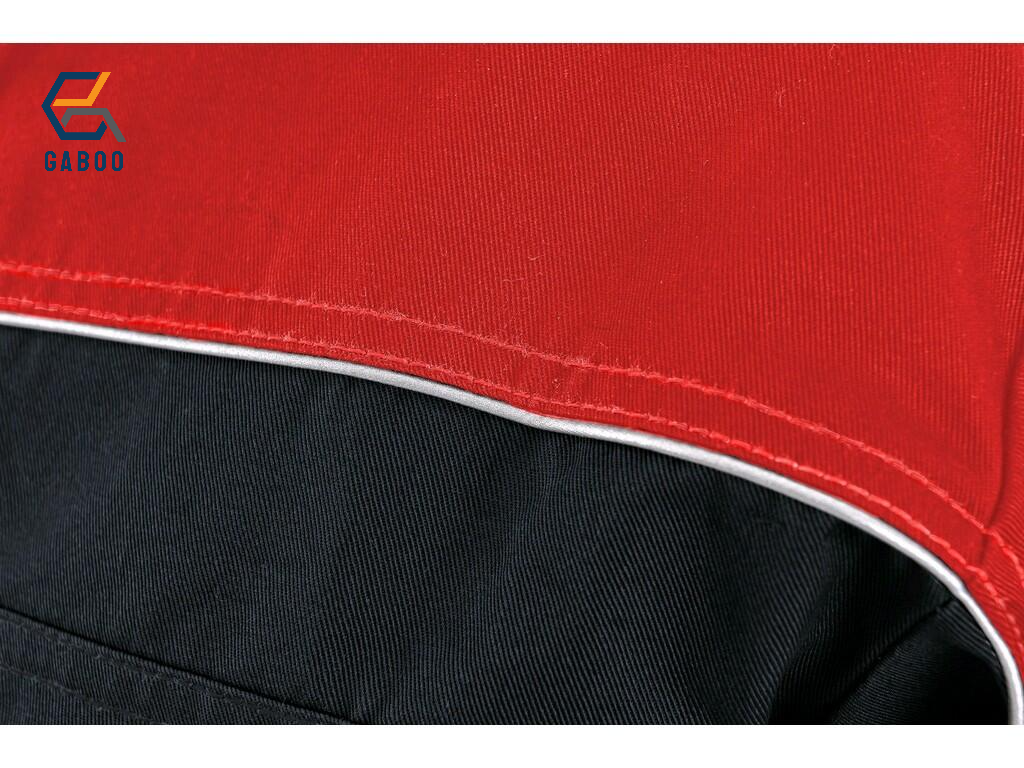JACKE ORION OTAKAR, HERREN, SCHWARZ-ROT