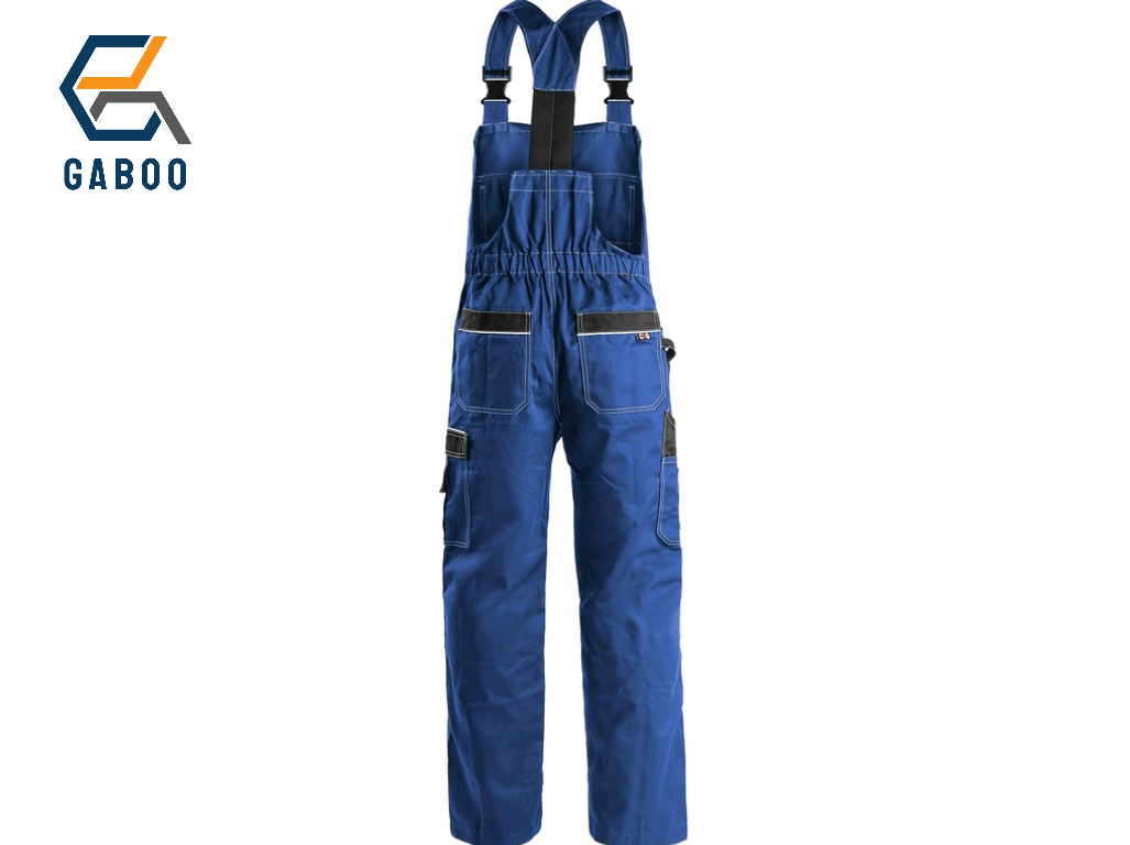 PANTALON DE TRAVAIL POUR HOMMES AVEC BIB ORION KRYŠTOF, BLEU-NOIR
