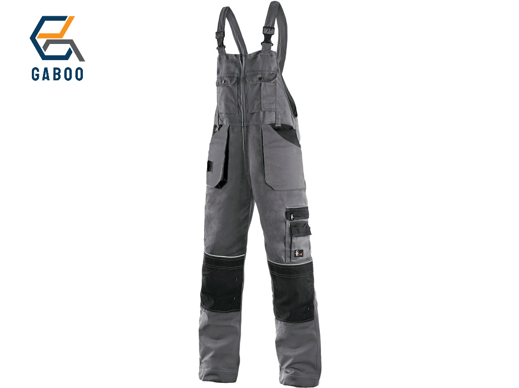 BIBPANTS ORION KRYŠTOF, INVERNALE, UOMO, GRIGIO-NERO