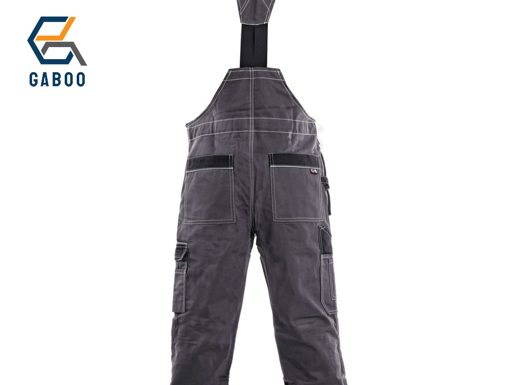 BIBPANTS ORION KRYŠTOF, INVERNALE, UOMO, GRIGIO-NERO