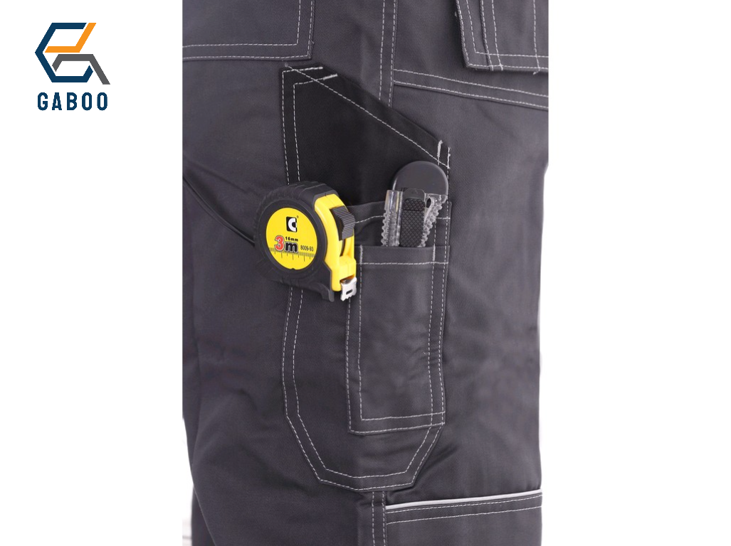 BIBPANTS ORION KRYŠTOF, INVERNALE, UOMO, GRIGIO-NERO