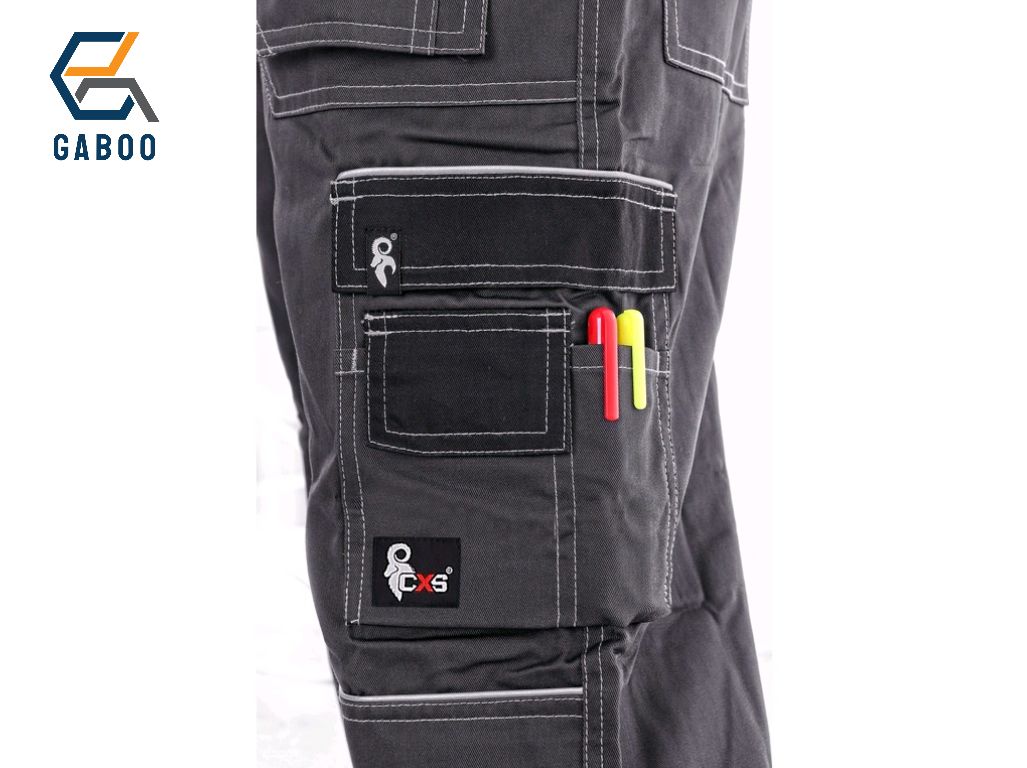 BIBPANTS ORION KRYŠTOF, INVERNALE, UOMO, GRIGIO-NERO