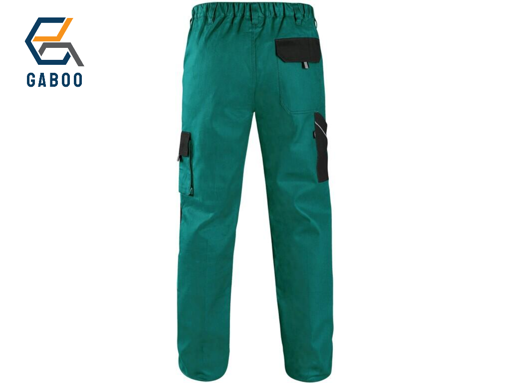 PANTALONE DA LAVORO CXS LUXY JOSEF, DA UOMO, VERDE-NERO