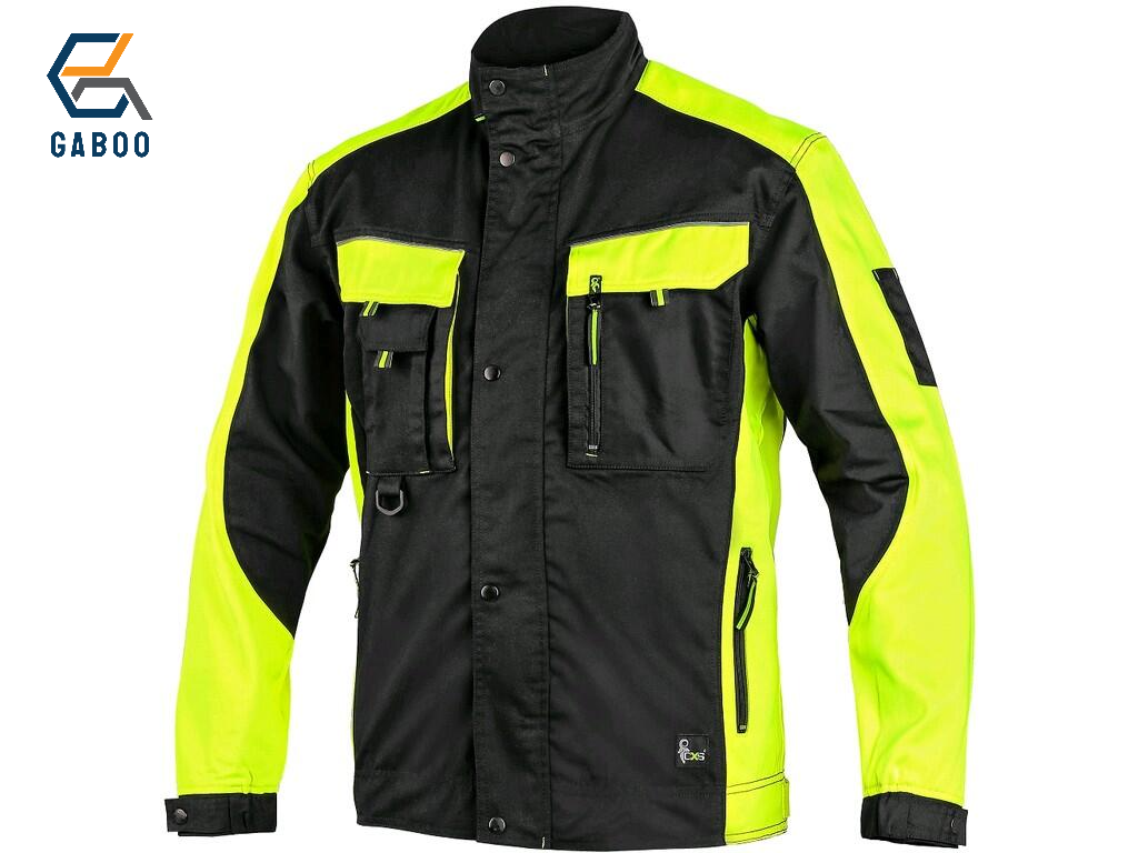 VESTE CXS SIRIUS BRIGHTON, HIVER, HOMME, NOIR - JAUNE