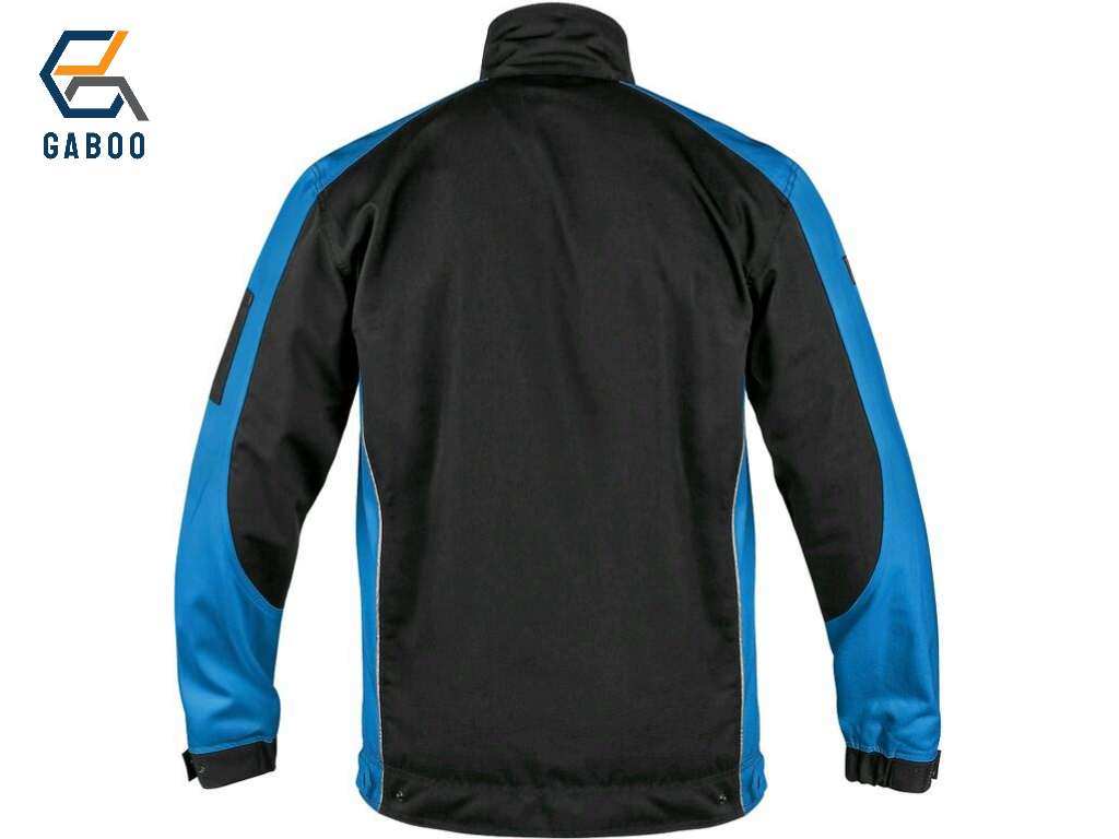 JACKET CXS SIRIUS BRIGHTON, BLACK-BLUE