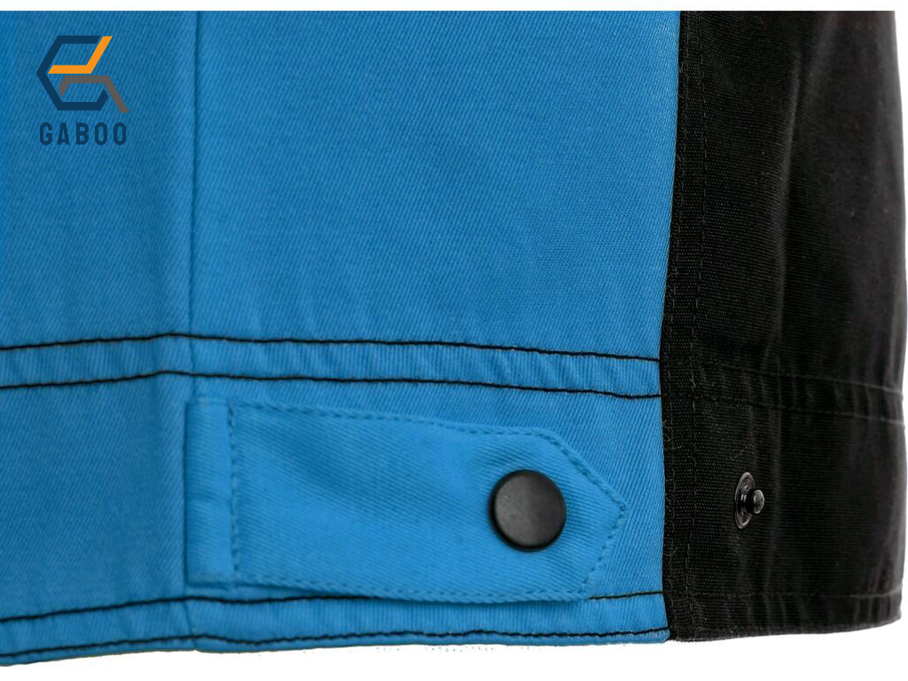 JACKET CXS SIRIUS BRIGHTON, BLACK-BLUE