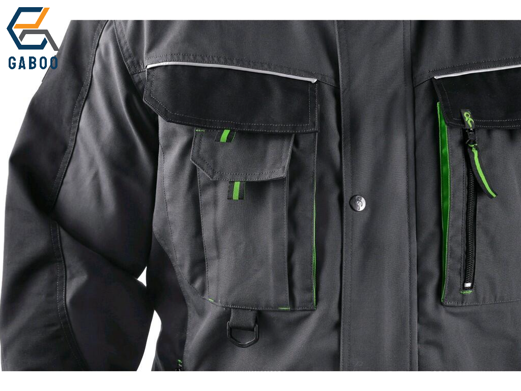 JACKE CXS SIRIUS LUCIUS, WINTER, HERREN, GRAU-GRÜN