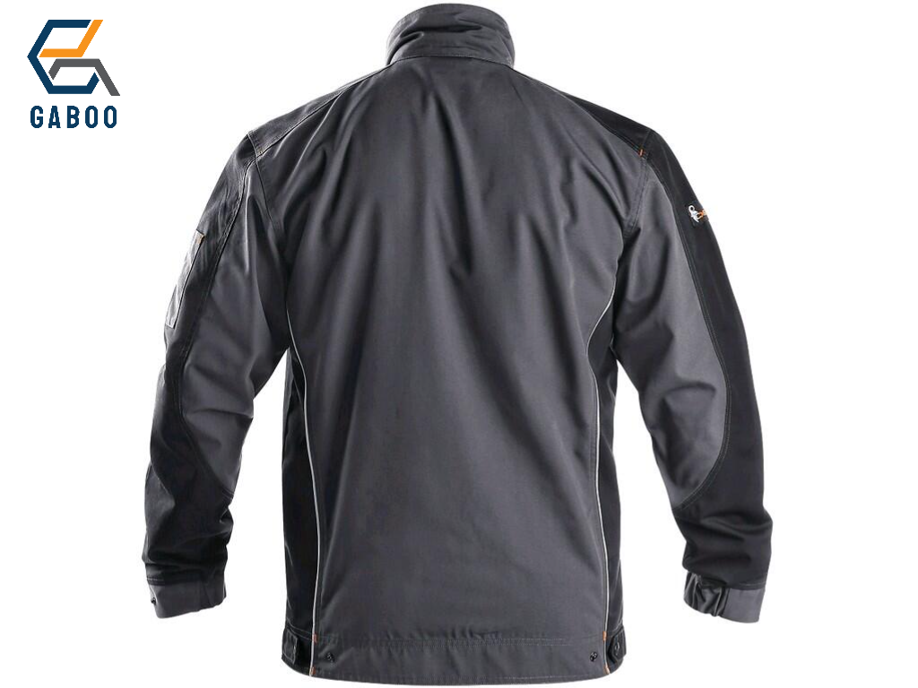 JACKE SIRIUS LUCIUS, HERREN, GRAU-ORANGE