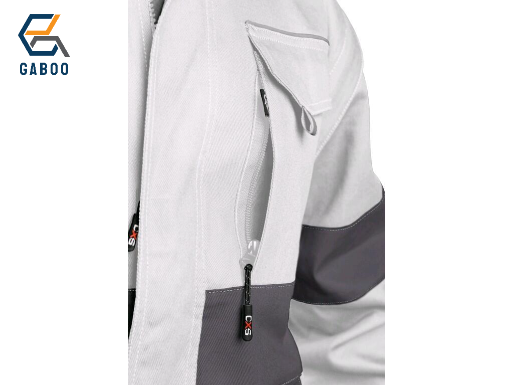 VESTE CXS LUXY EDA, HOMME, BLANC-GRIS