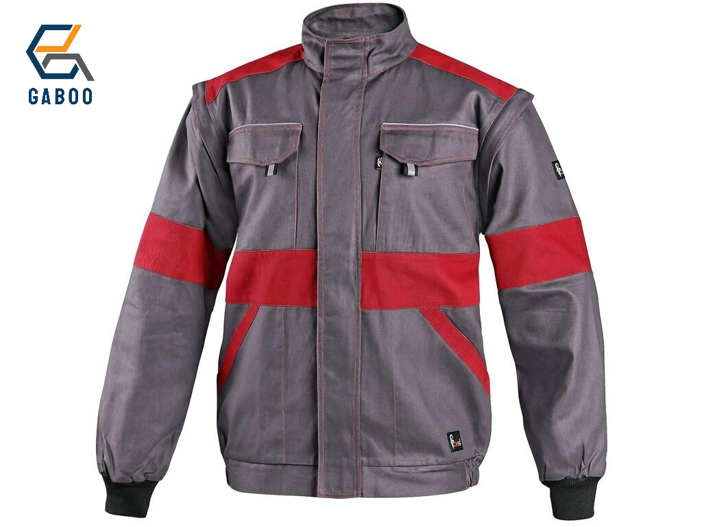 JACKE CXS LUXY EDA, HERREN, GRAU-ROT