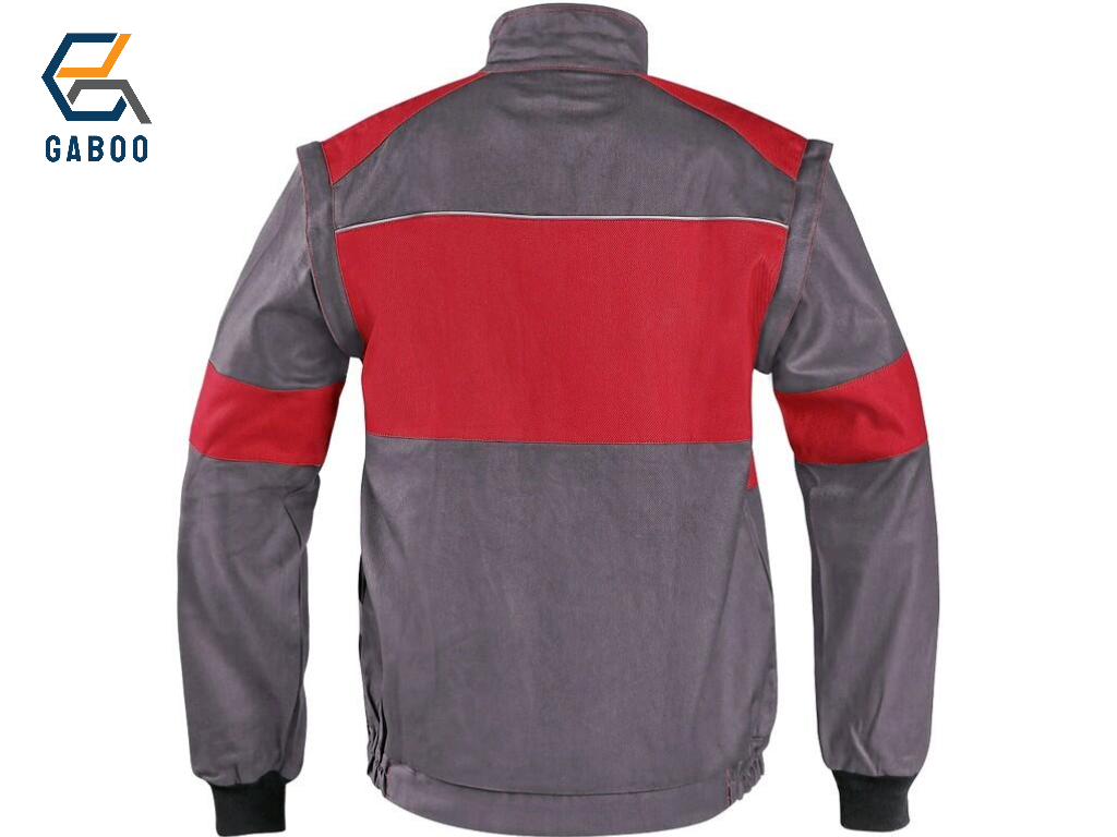 JACKE CXS LUXY EDA, HERREN, GRAU-ROT