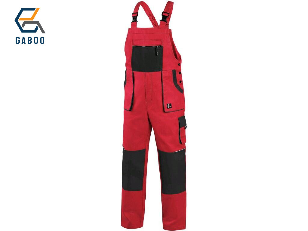 BIBPANTS CXS LUXY ROBIN, HOMME, ROUGE-NOIR