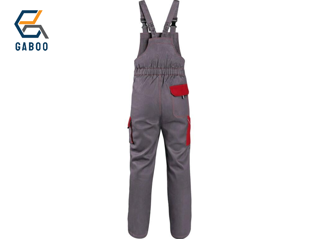 BIBPANTS CXS LUXY ROBIN, DA UOMO, GRIGIO-ROSSO