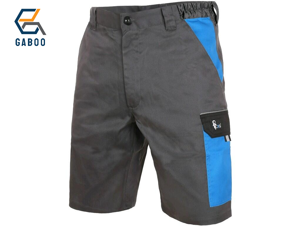 HERREN-ARBEITSSHORTS PHOENIX ZEFYROS, GRAU-BLAU