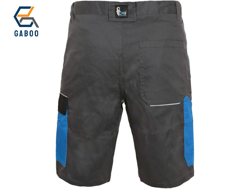 HERREN-ARBEITSSHORTS PHOENIX ZEFYROS, GRAU-BLAU