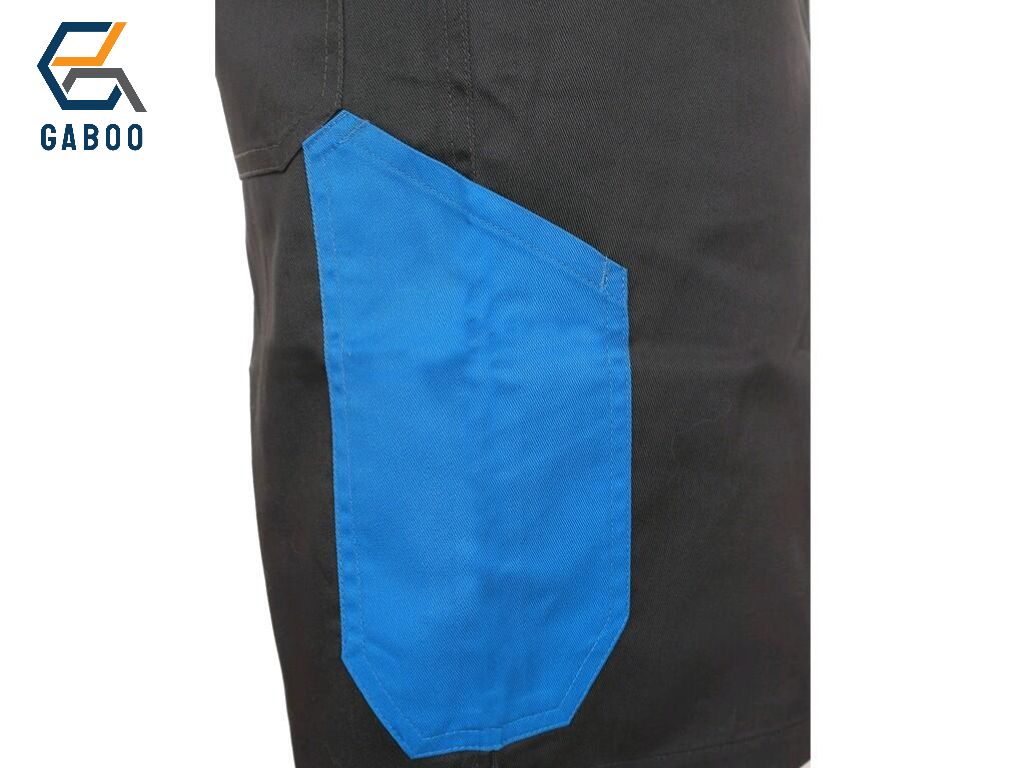 HERREN-ARBEITSSHORTS PHOENIX ZEFYROS, GRAU-BLAU