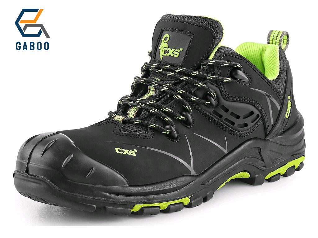 CHAUSSURES BASSES CXS UNIVERSE COMET S3 NOIR-VERT
