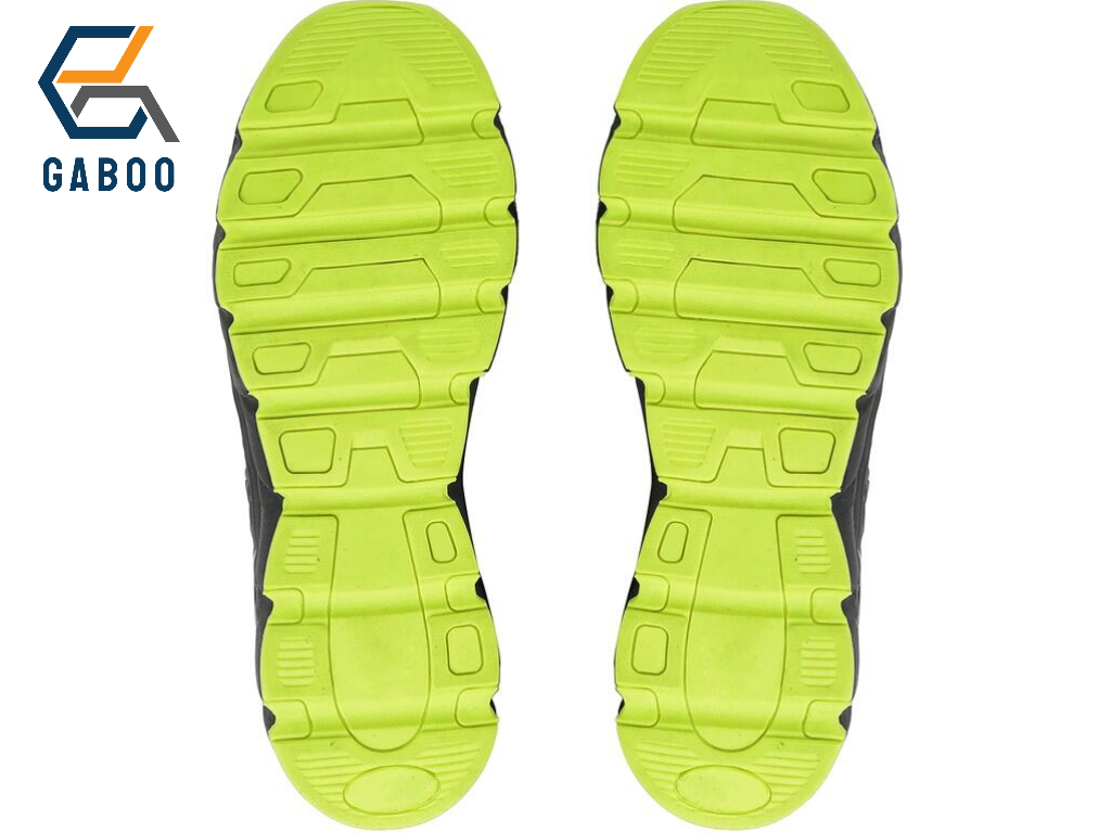 LOW FOOTWEAR CXS ISLAND BENSON S1P, BLACK-GREEN