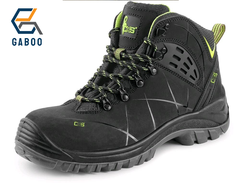SCARPE CXS UNIVERSE METEOR S3, NERO - VERDE