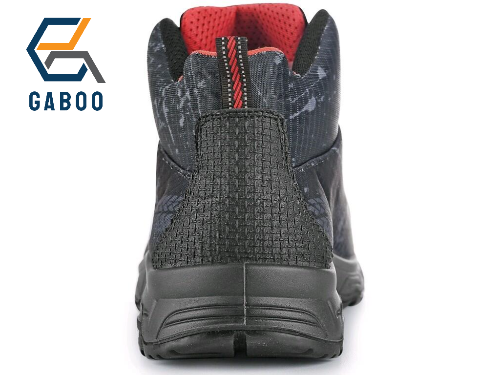 CXS MICHELIN SCRIVIA S3 ANKLE BOOT, GRAY AND BLACK