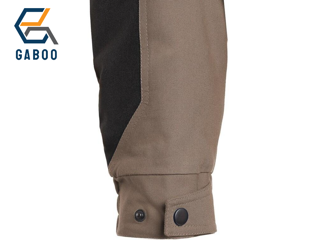 ARBEITSJACKE CXS STRETCH, HERREN, BEIGE-SCHWARZ