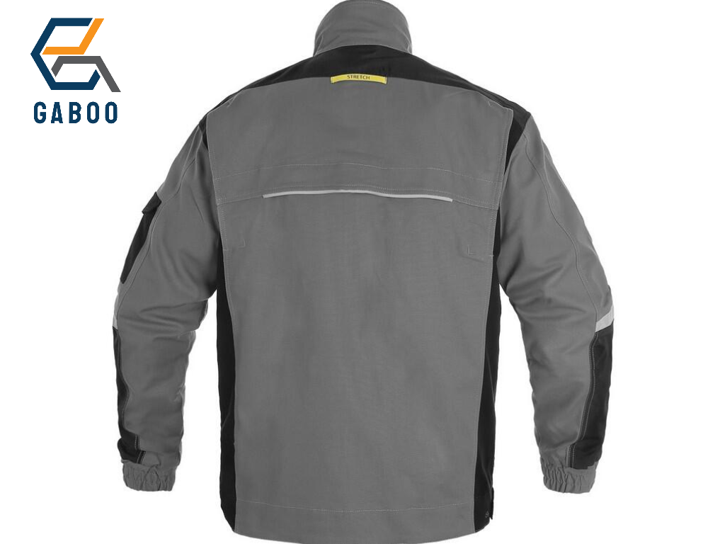 GIACCA DA LAVORO CXS STRETCH, DA UOMO, GRIGIO-NERO