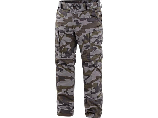 PANTALONE CXS CAMO, DA UOMO, CAMUFLAGE, CON GAMBE STACCABILI 