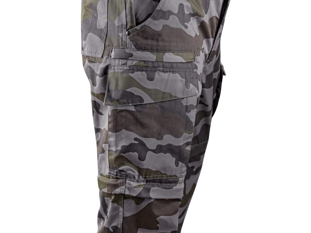 TROUSERS CXS CAMO, MEN'S, CAMUFLAGE, WITH DETACHABLE LEGS