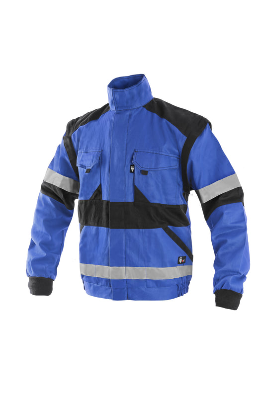 JACKET CXS LUXY BRIGHT, MEN´S, BLUE-BLACK