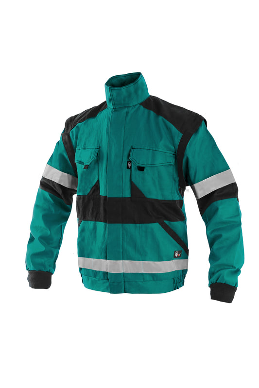 JACKET CXS LUXY BRIGHT, MEN´S, GREEN - BLACK