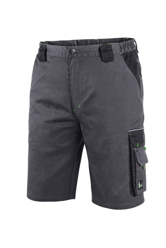 MEN ́S WORKING SHORTS SIRIUS ELIAS, GREY-GREEN