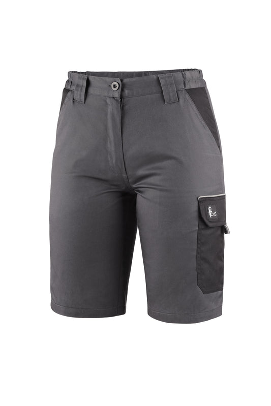 SHORTS CXS PHOENIX FORTUNE, LADIES', GREY-BLACK