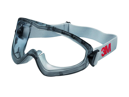 GOGGLES 3M 2890A, CLEAR VISOR