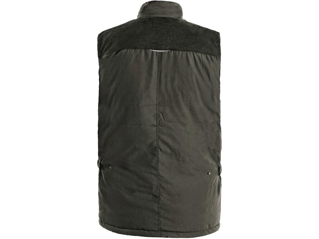 GILET IMBOTTITO OHIO, INVERNALE, DA UOMO, VERDE 