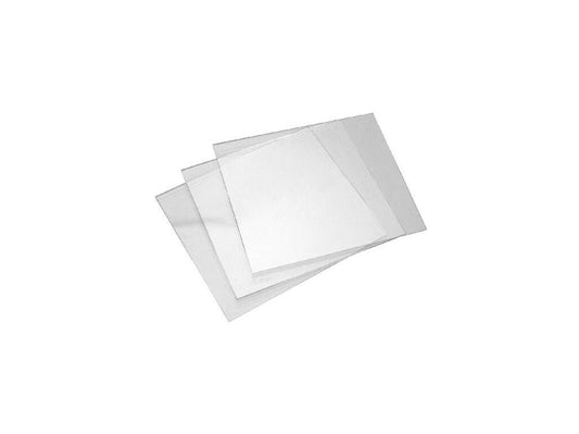 GLASS FOR WELDING HOOD, 90X110 MM, CLEAR