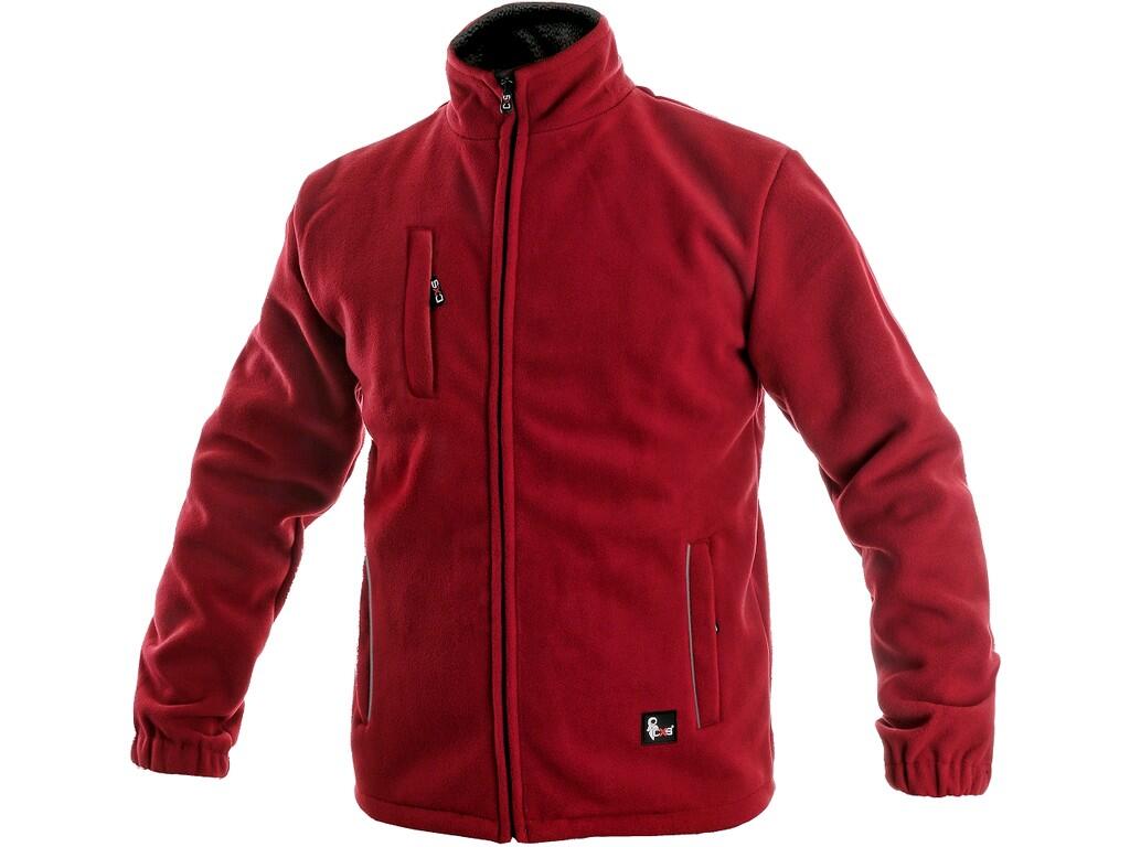 VESTE POLAIRE OTAWA, ROUGE 