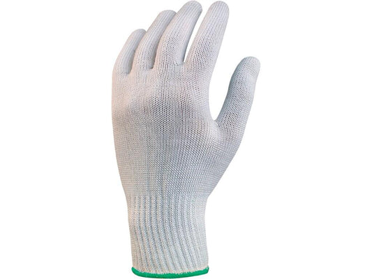 GLOVES KASA, TEXTILE, WHITE