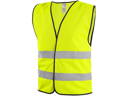 VEST GUSTAV, HIGH VISIBLE, YELLOW